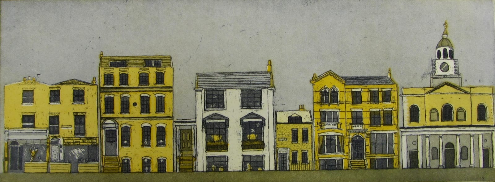 Karen Keogh RE, London Lives - Clapham Old Town
