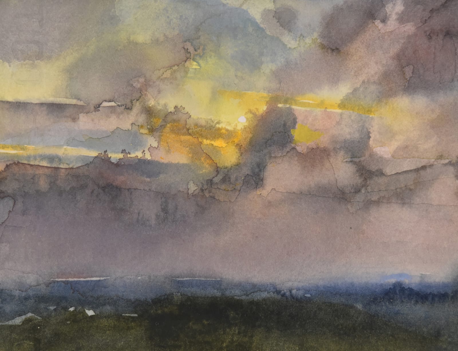 Richard Pikesley RWS, Home, Evening