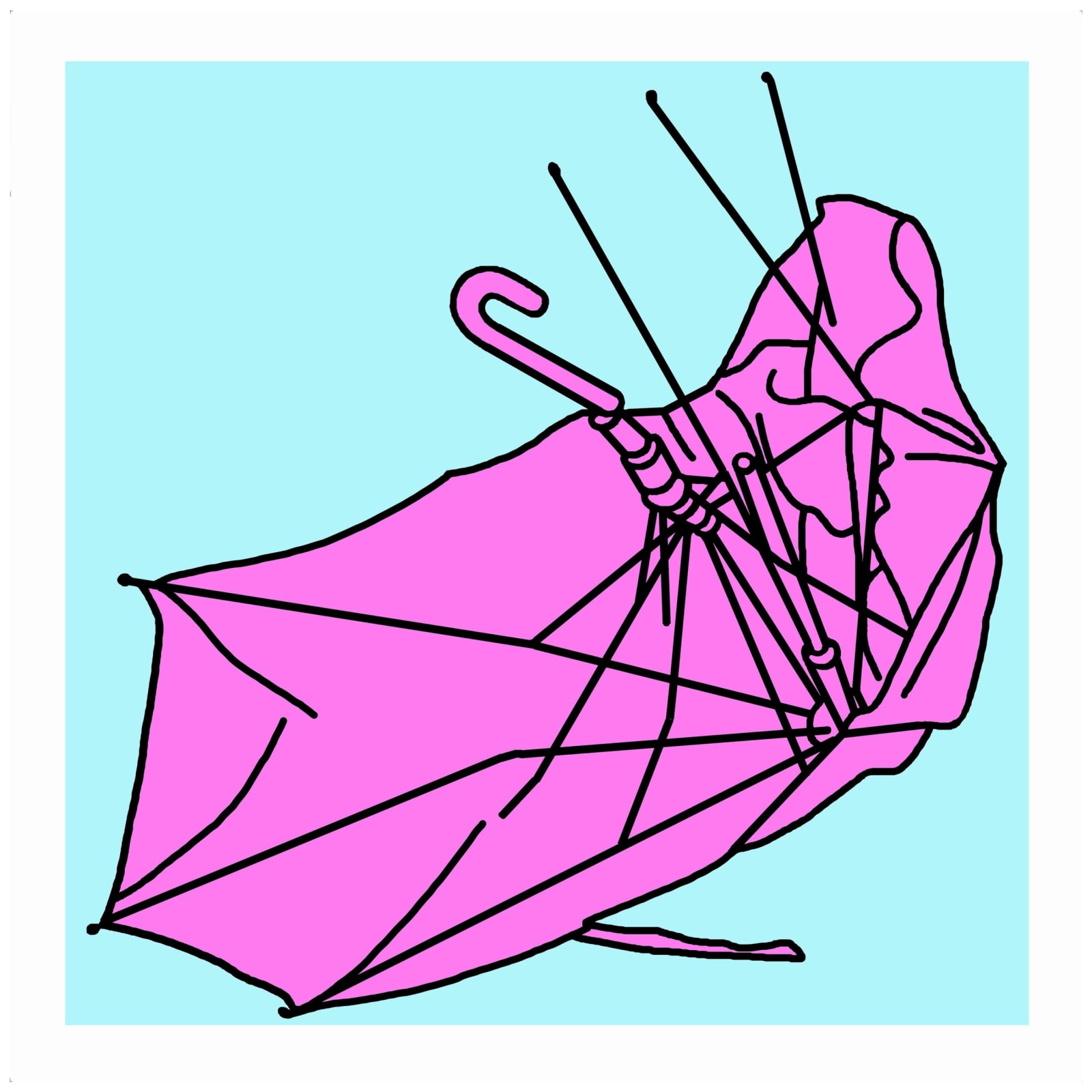 Bob Lawrie ARE, Pink Brolly