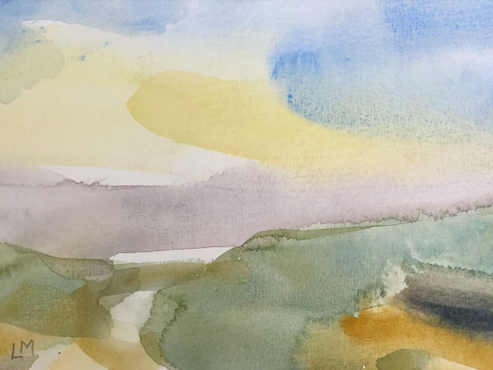 Lucy Marks RWS, Sunshine on a Rainy Day II