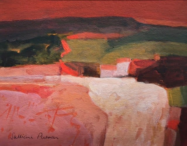 Salliann Putman RWS, Red Sky