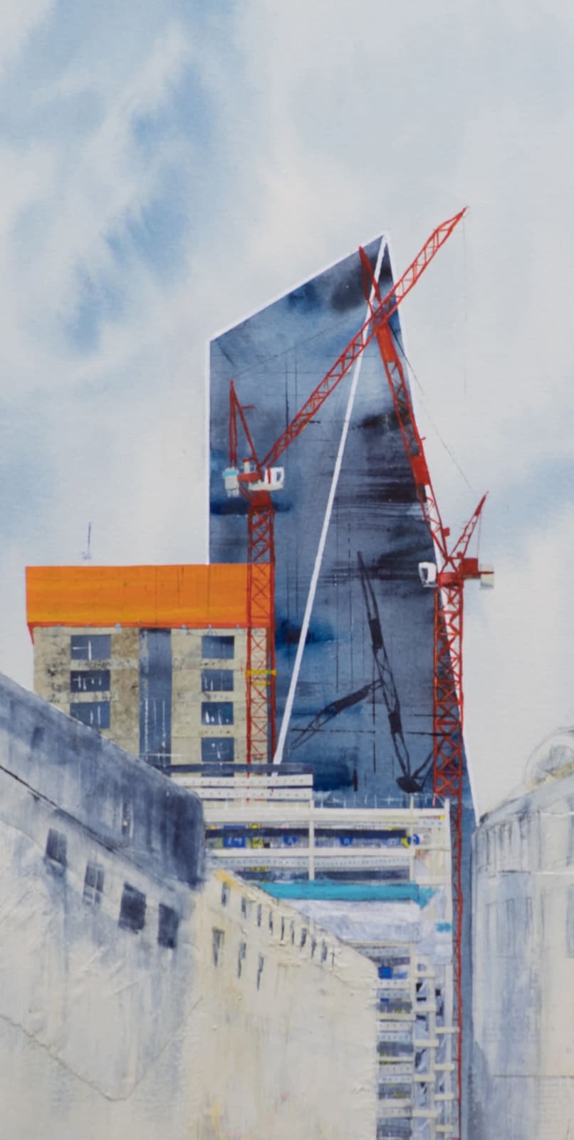 Linda Saul RWS, Evolving City VII