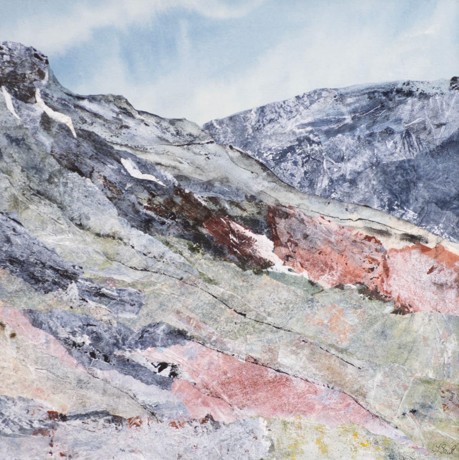 Linda Saul RWS, The Mountain of the Seeress