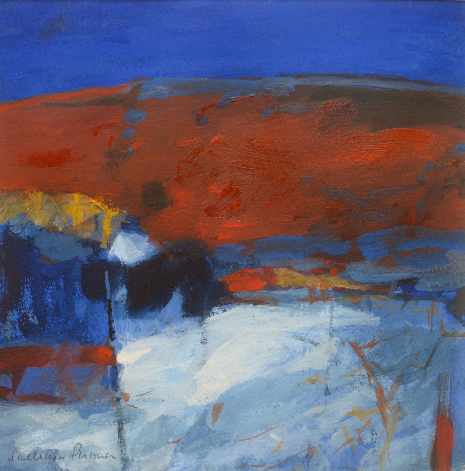 Salliann Putman RWS, Red Hills