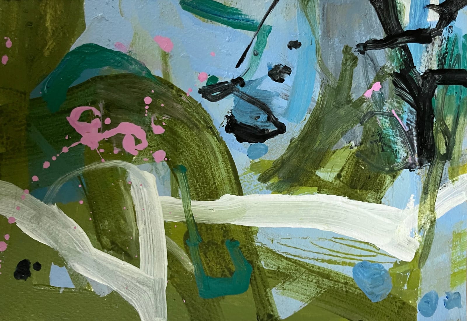 Jane Lewis RWS, Pink Dew