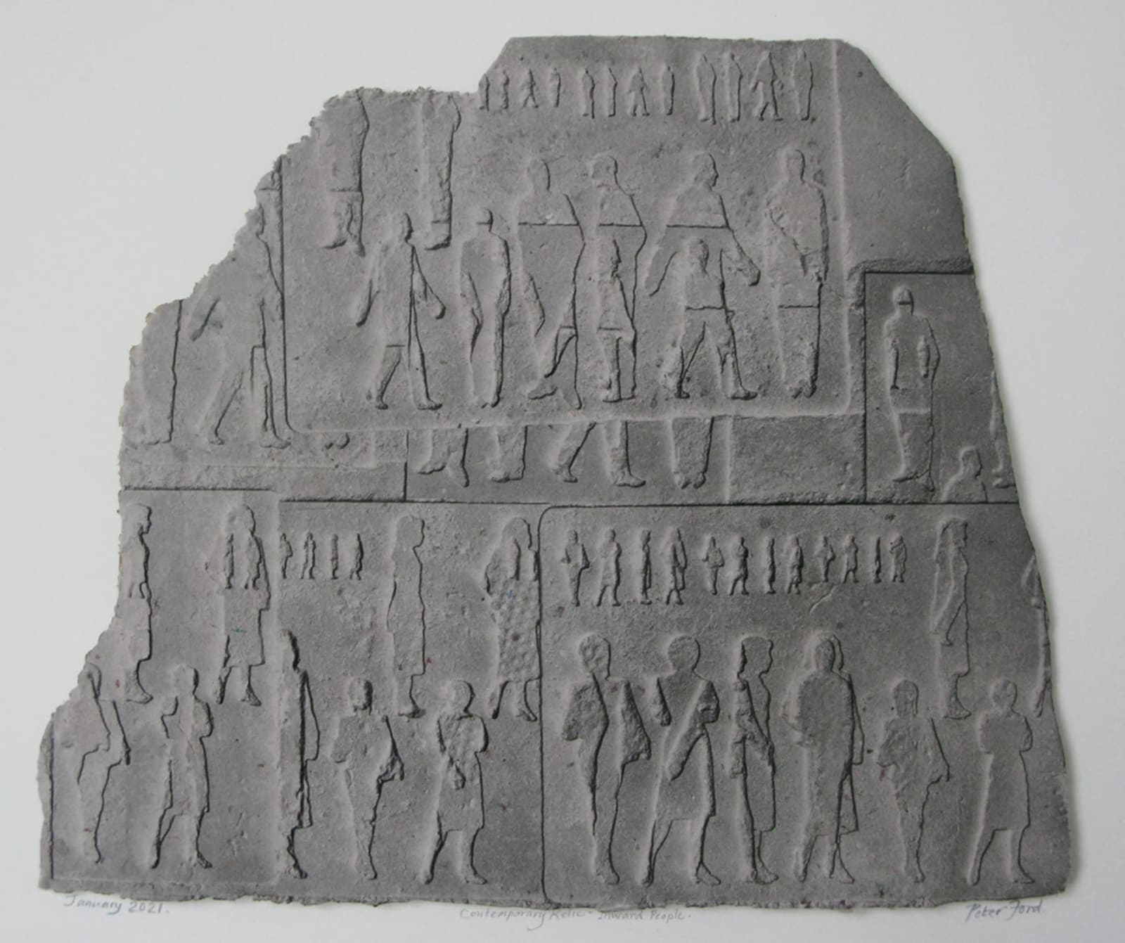 Peter Ford RE, Contemporary Relic - Inward People