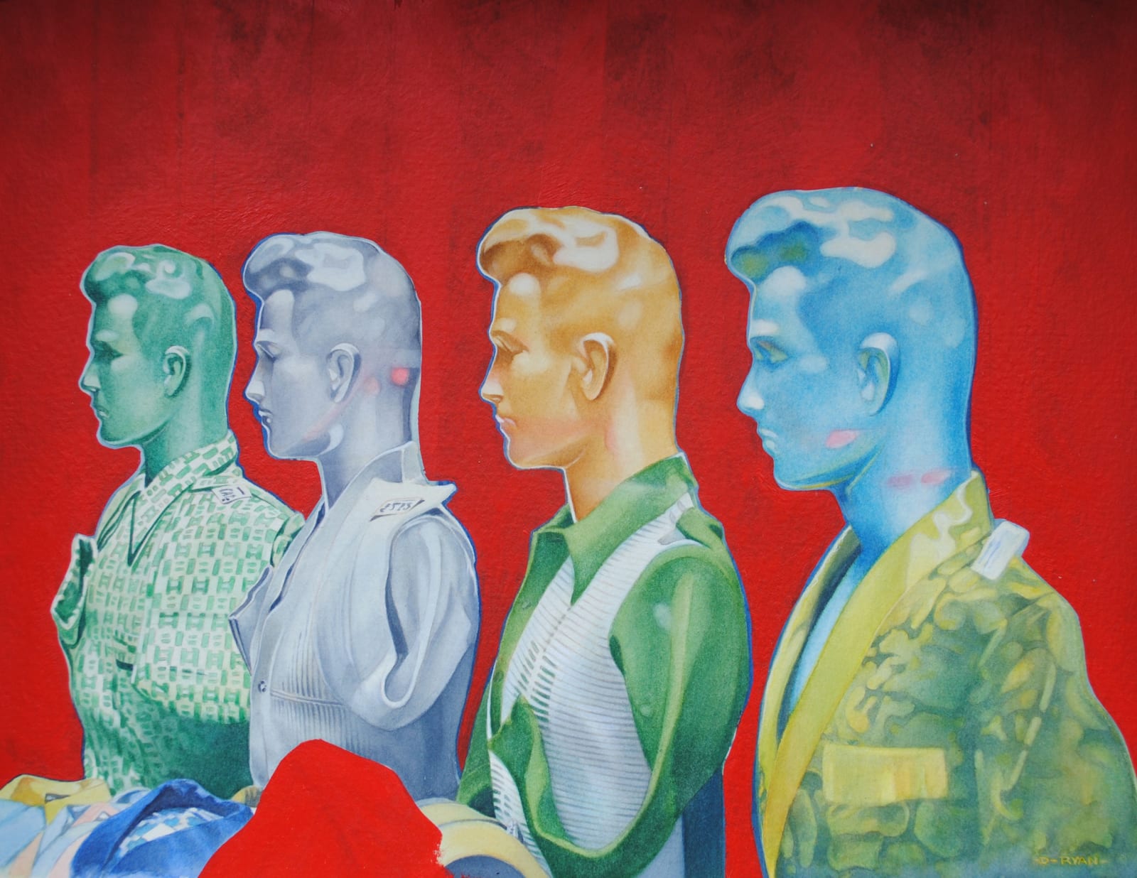 Denis Ryan RWS, Cairo Mannequins