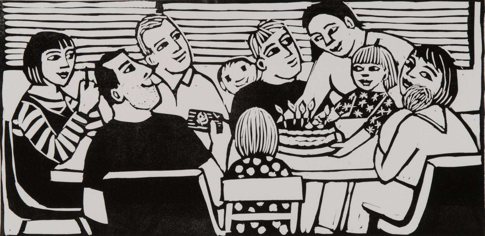 Anita Klein PPRE Hon. RWS, Family Birthday