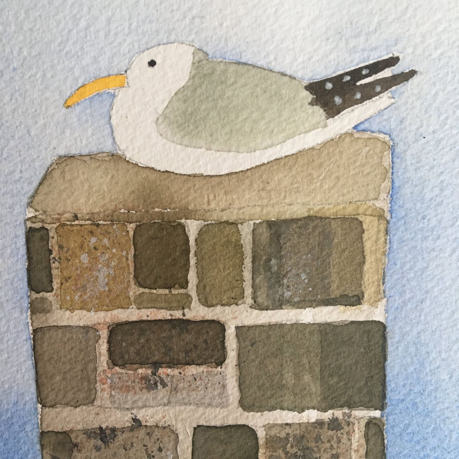 Jill Leman PPRWS Hon. RE, Seagull