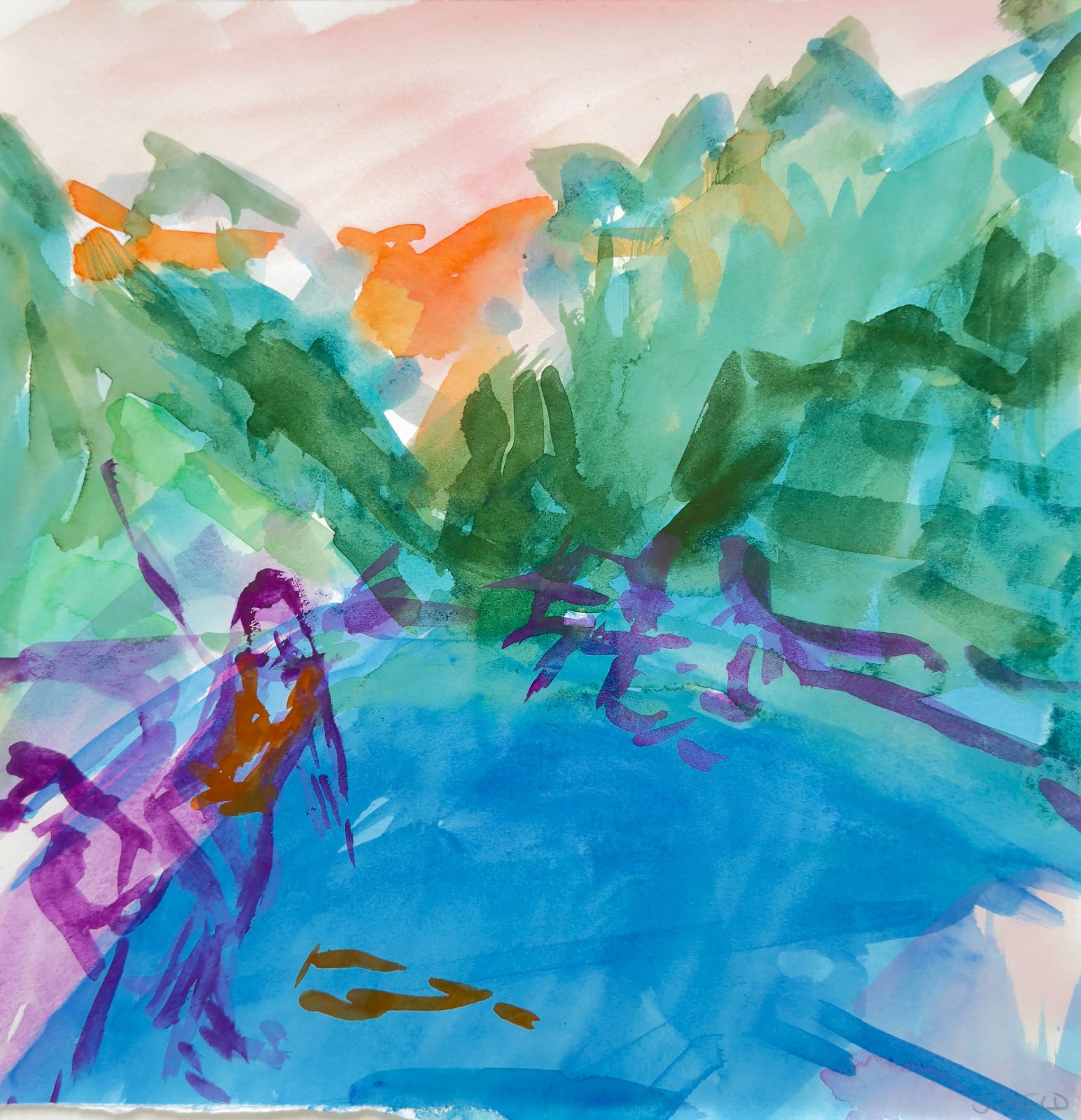 Julie Held RWS, Jump