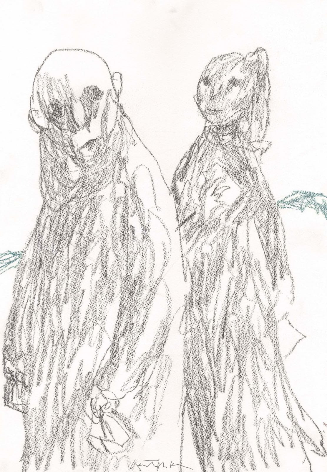 Quentin Blake, Stabilo figures #1, 2025