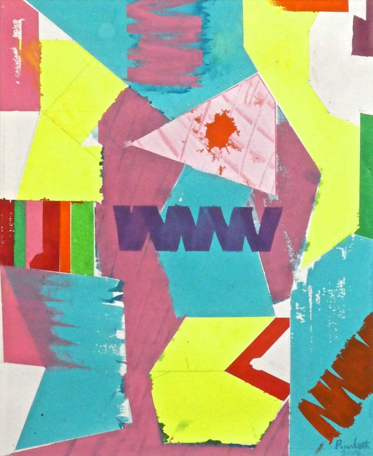 Geoffrey Pimlott Hon Ret RWS, Triple Zig-Zag