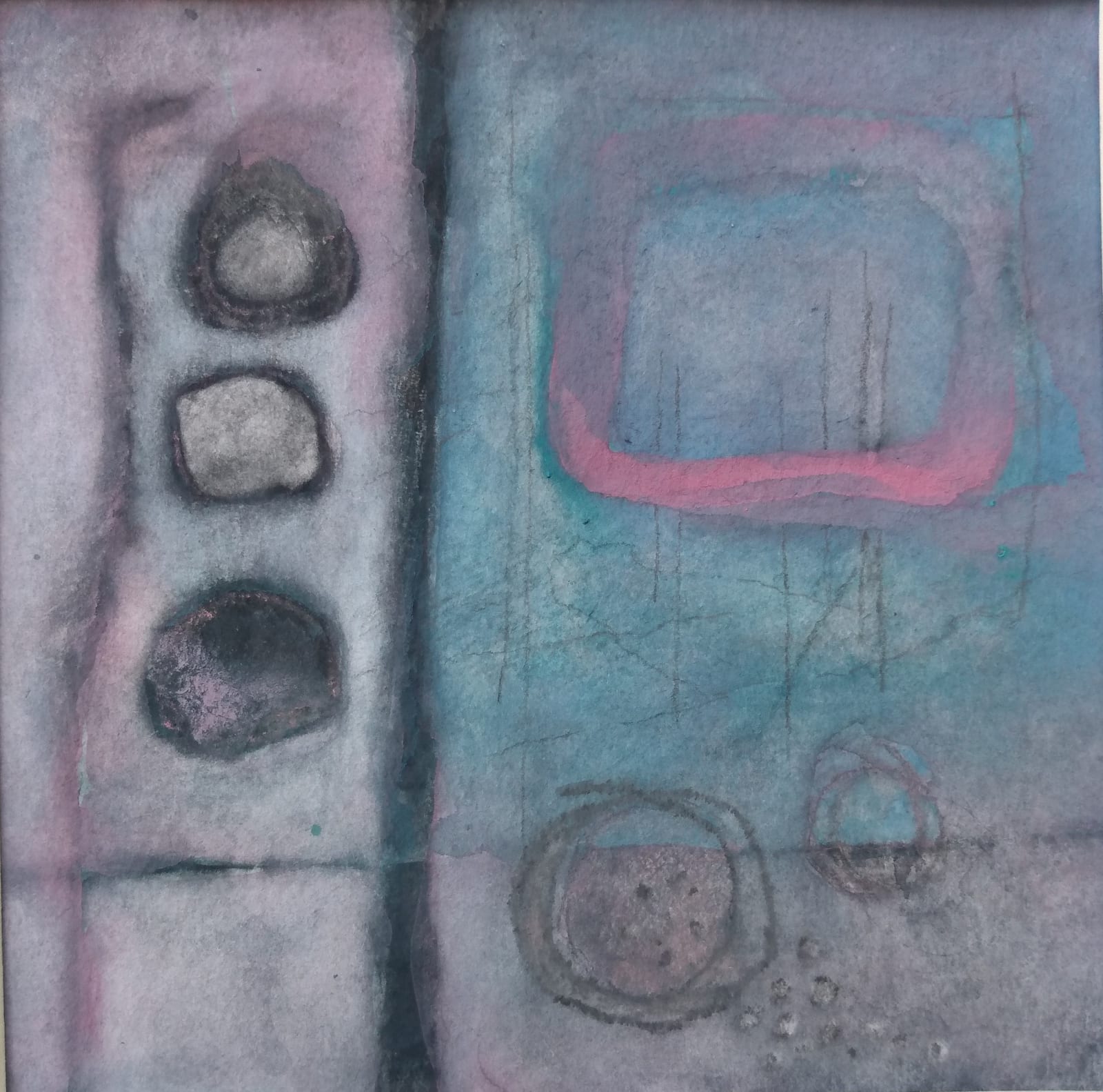 Sarah Holliday RWS, The Marks of Time