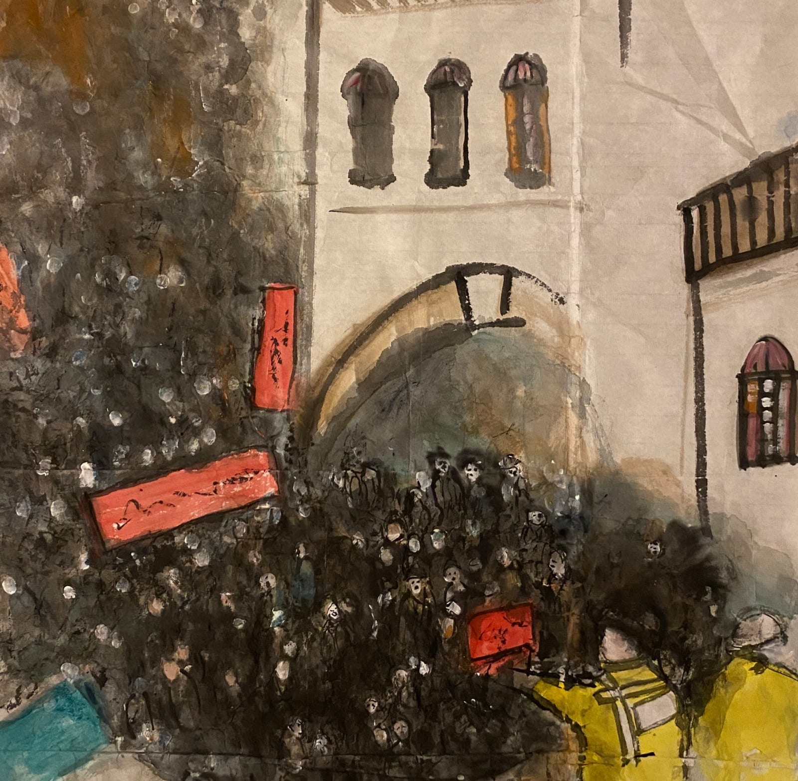 Yellon Ran Huang ARWS, The Cry of the City