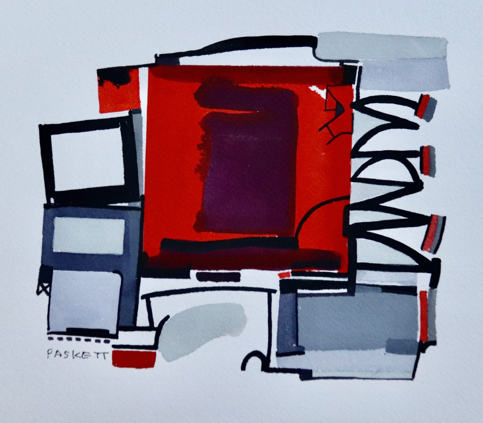 David Paskett PPRWS Hon. RE, Red Room