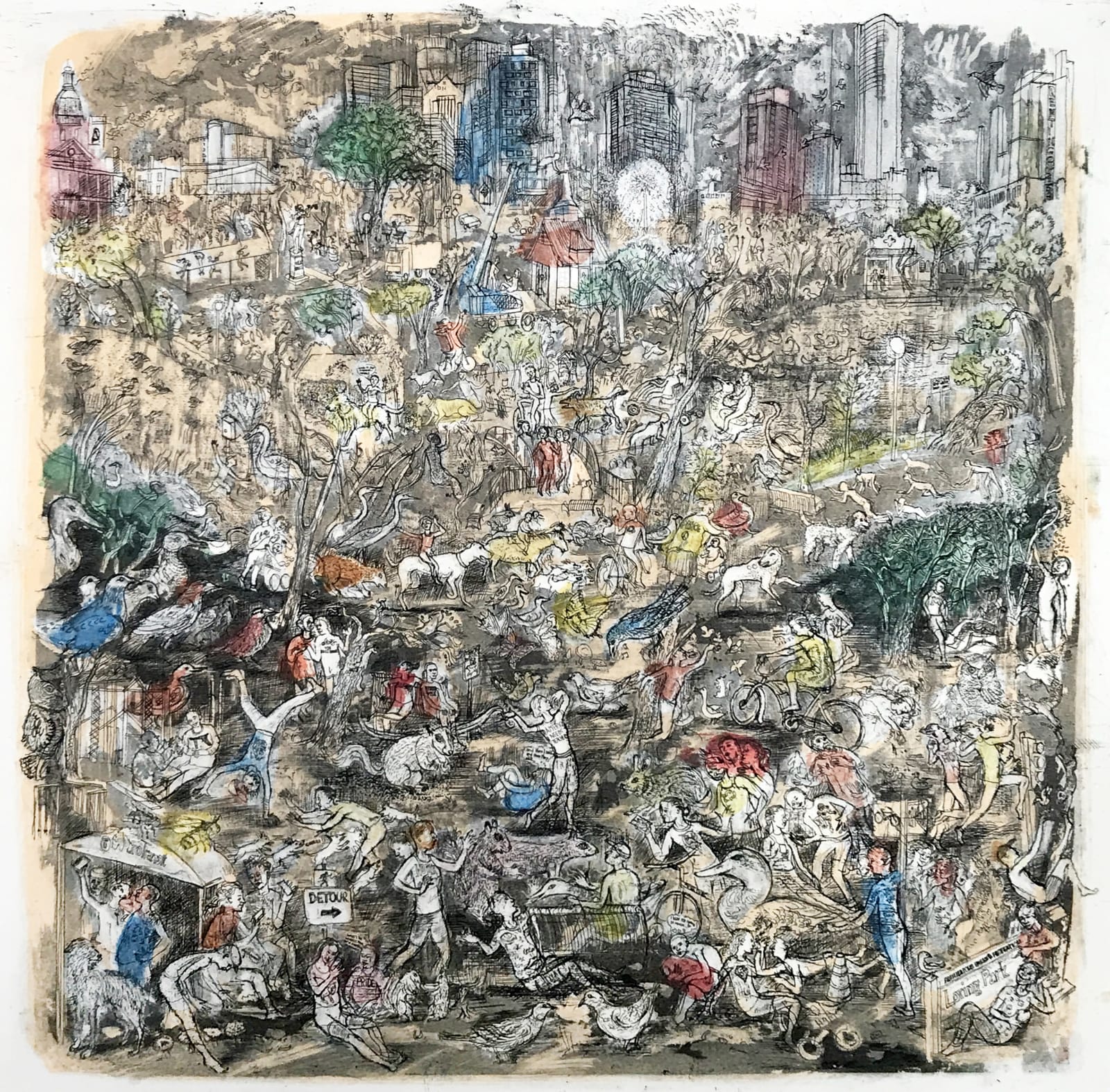 James Boyd Brent RE, Garden of Earthly Delight