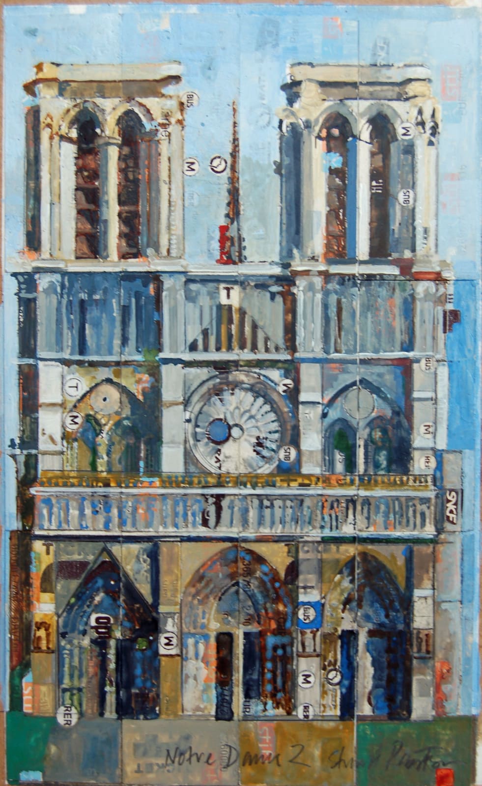 Stuart Robertson RWS, Ticket to Notre Dame
