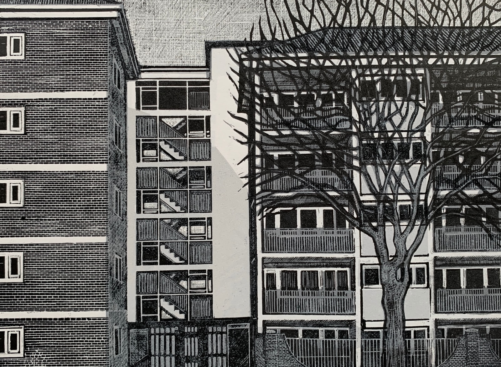 Louise Hayward RE , Maud Gardens