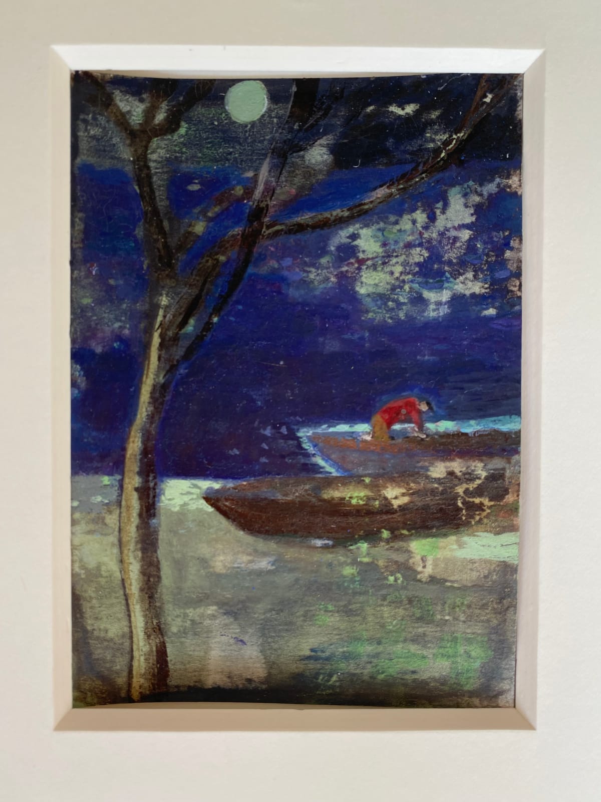 Davina Jackson ARWS, Fisherman at Night