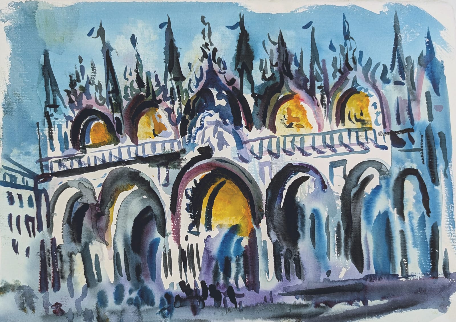 Neil Pittaway RWS RE , San Marco, Venice