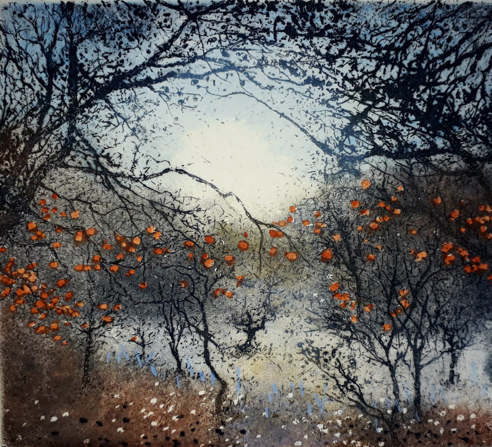 Jo Barry RE, Dark Wintry Bed