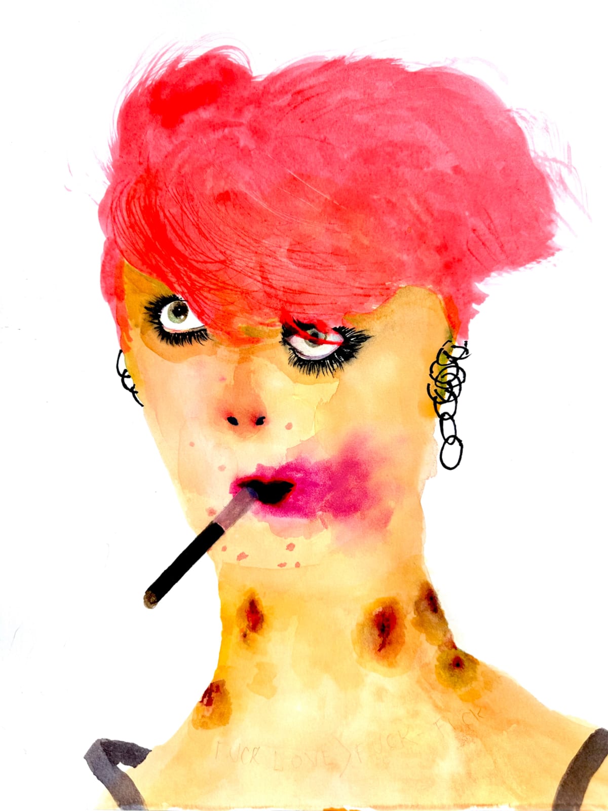 David Rees Davies ARWS, Reveller