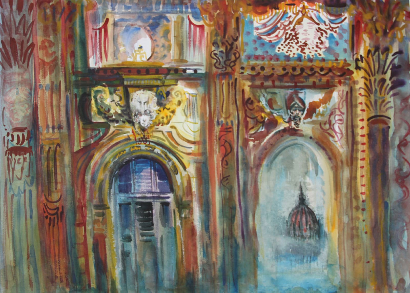 Neil Pittaway RWS RE, Budapest Reflections