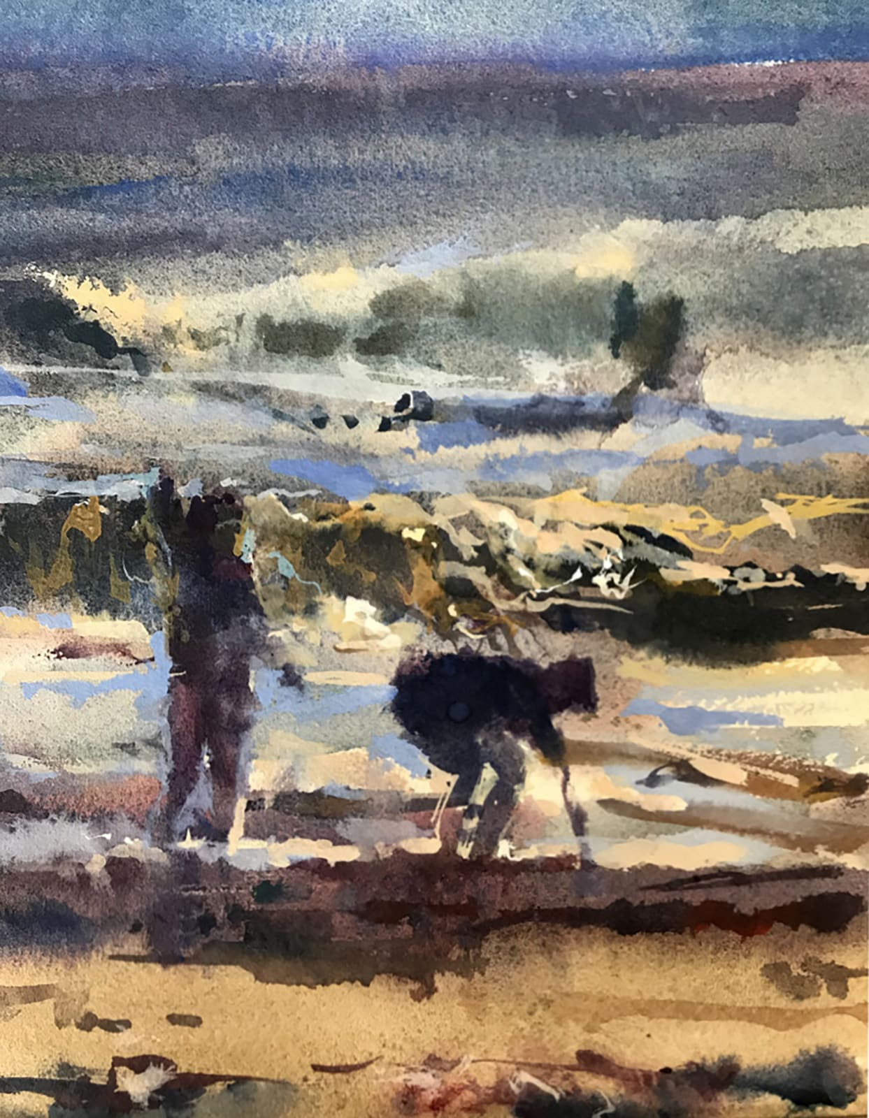 Francis Bowyer PPRWS Hon. RE, Beach Fun