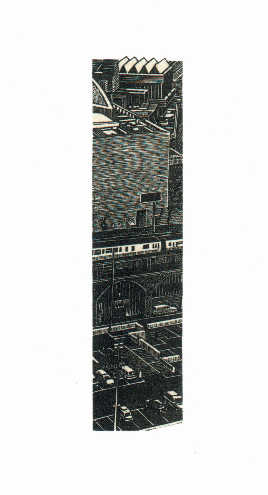 Anne Desmet RA RE, London Park & Ride 1