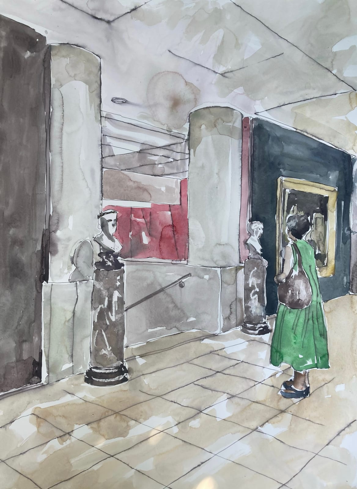 Thomas Plunkett PPRWS Hon. RE, Musee d'Orsay II, Paris