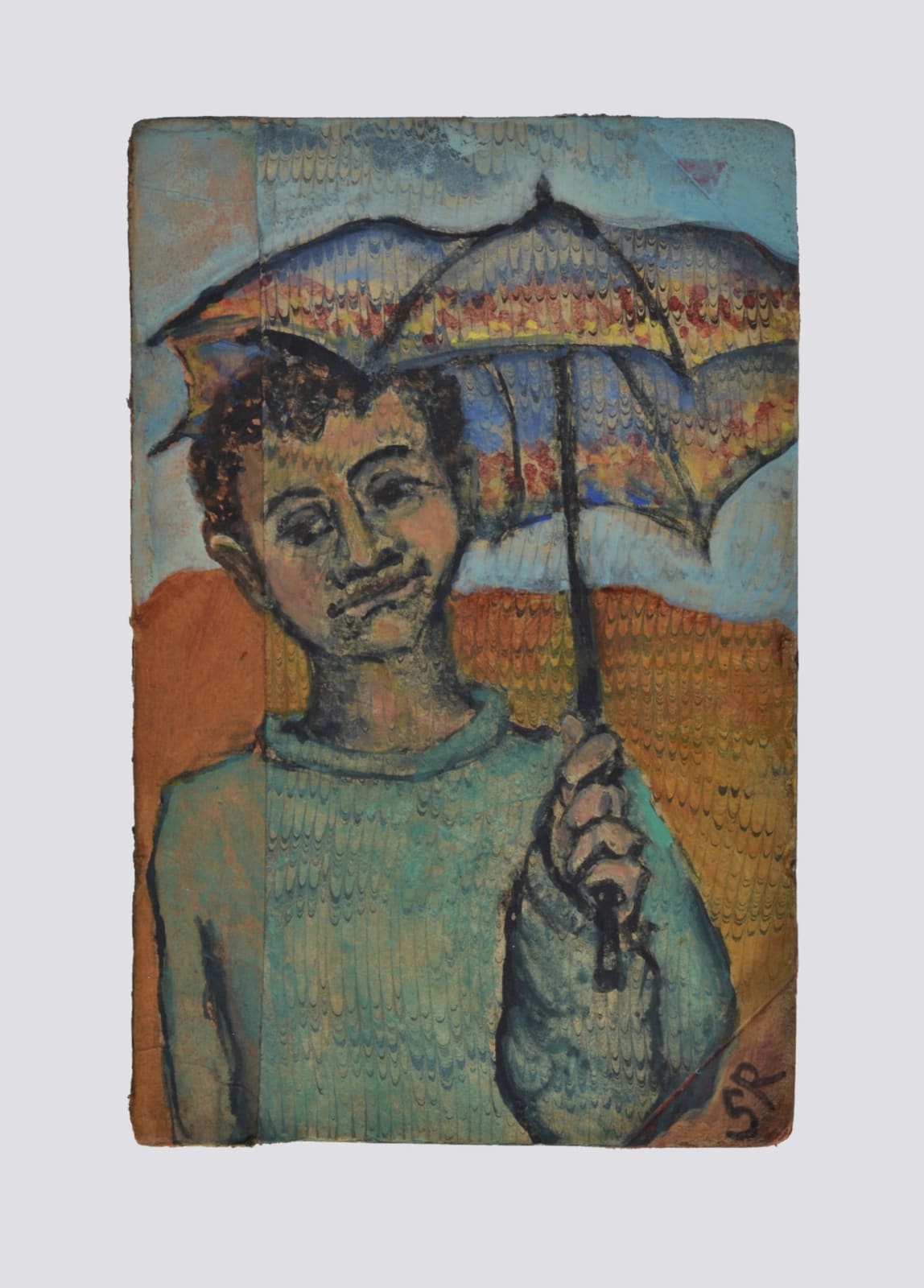 Sula Rubens RWS, Child with Umbrella