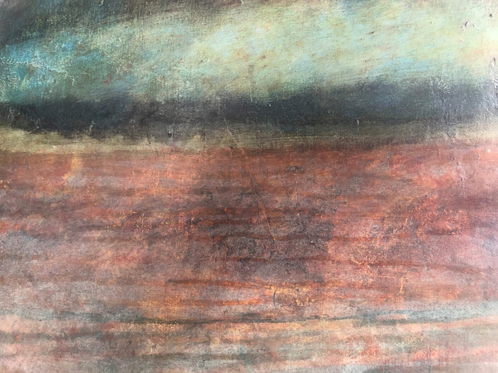 Robin Richmond RWS, Ploughed Field, France