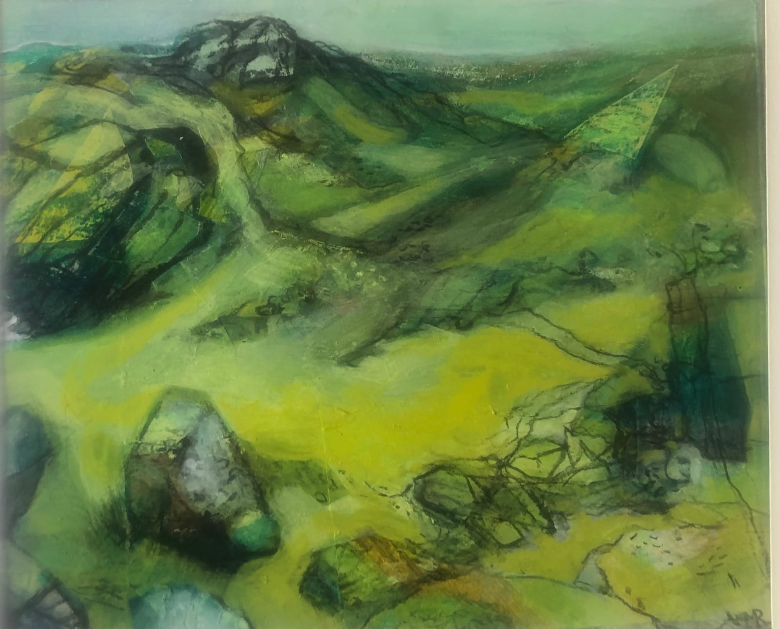 Mark Raggett RWS, Beyond Carn Llidi