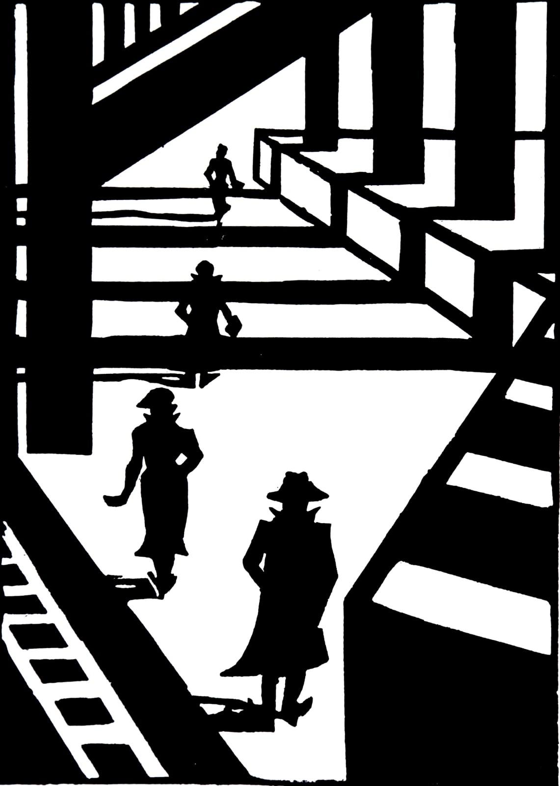 Jeremy Blighton RE, The Shadow Walkers