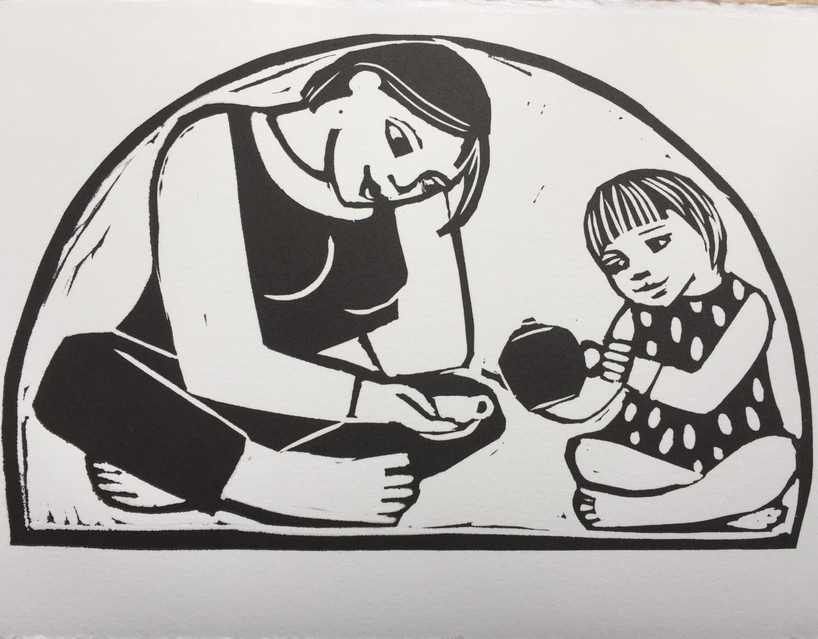 Anita Klein PPRE Hon. RWS, Tea for Two