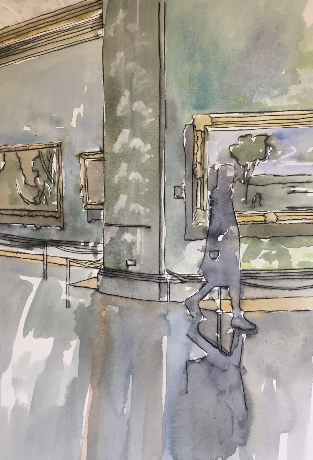 Thomas Plunkett PPRWS Hon. RE, National Portrait Gallery II