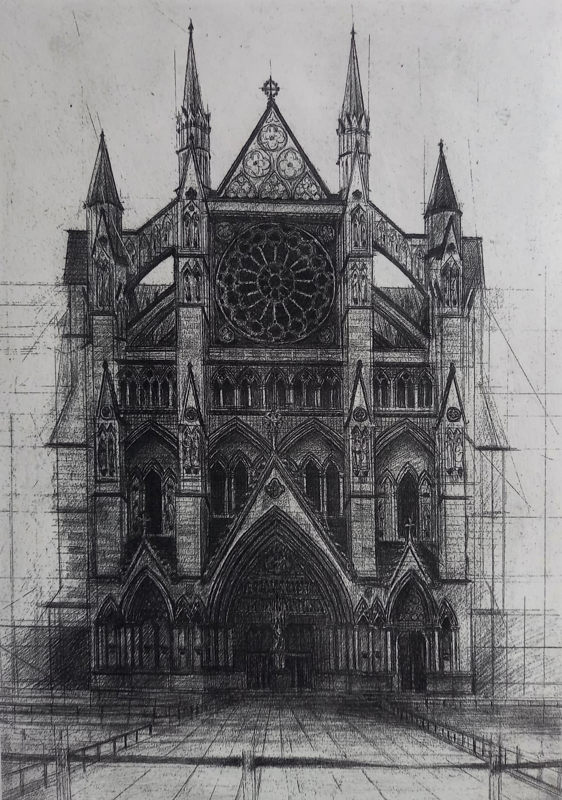 Melanie Bellis RE, Westminster Abbey, North Door
