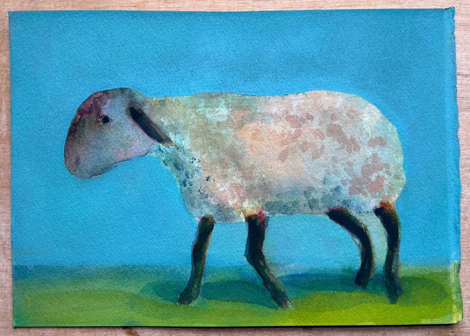 Charles Williams PRWS, Anxious Ewe