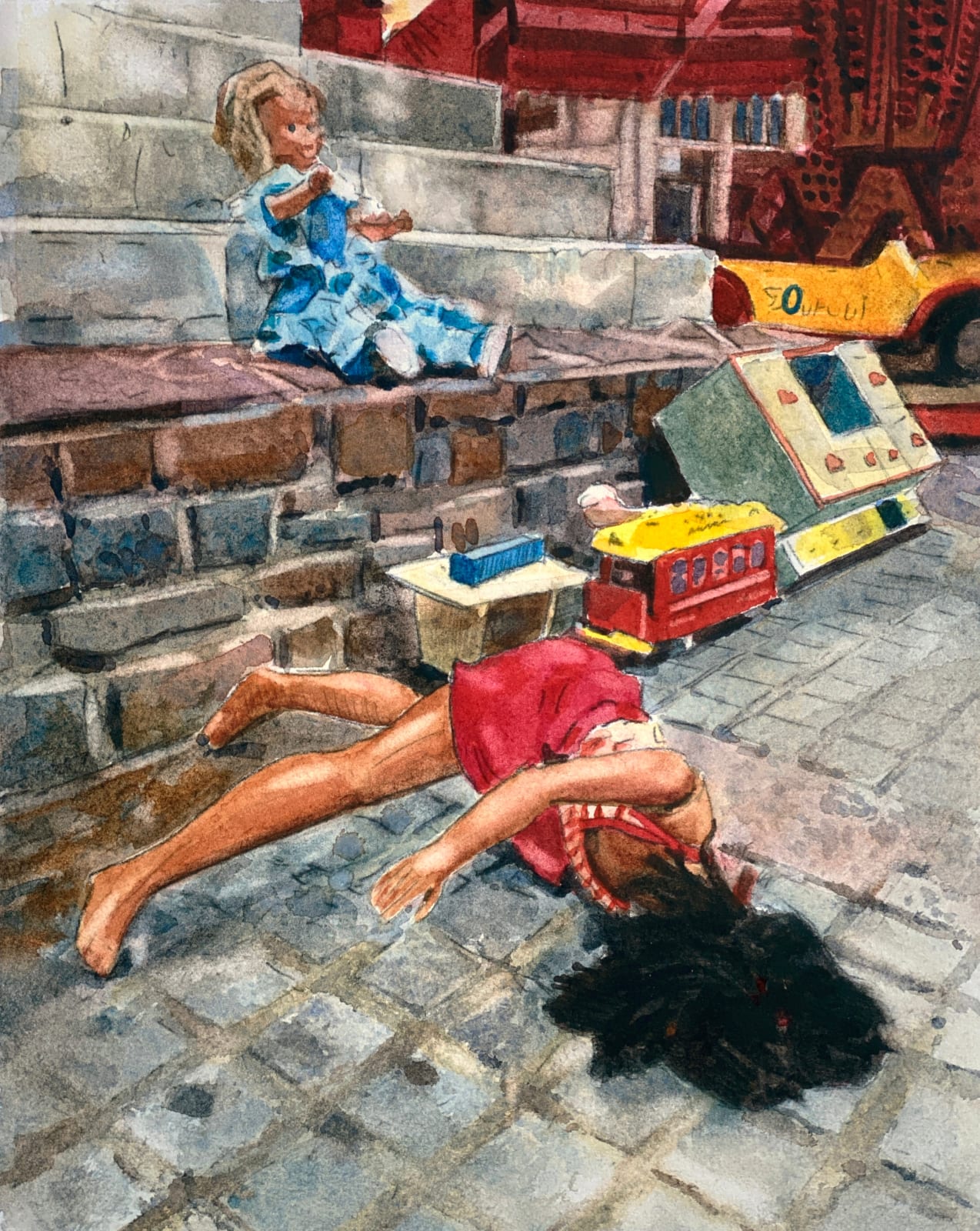 Paul Regan VPRWS, Flee Market, Mont Saint Michel