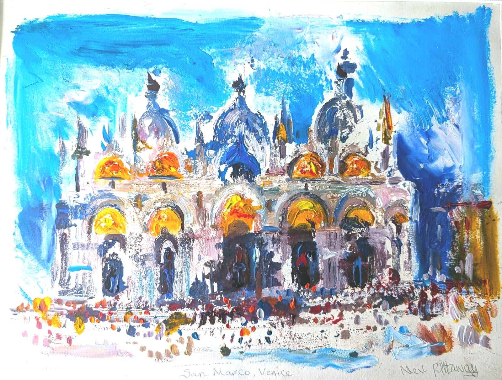 Neil Pittaway RWS RE, San Marco, Venice