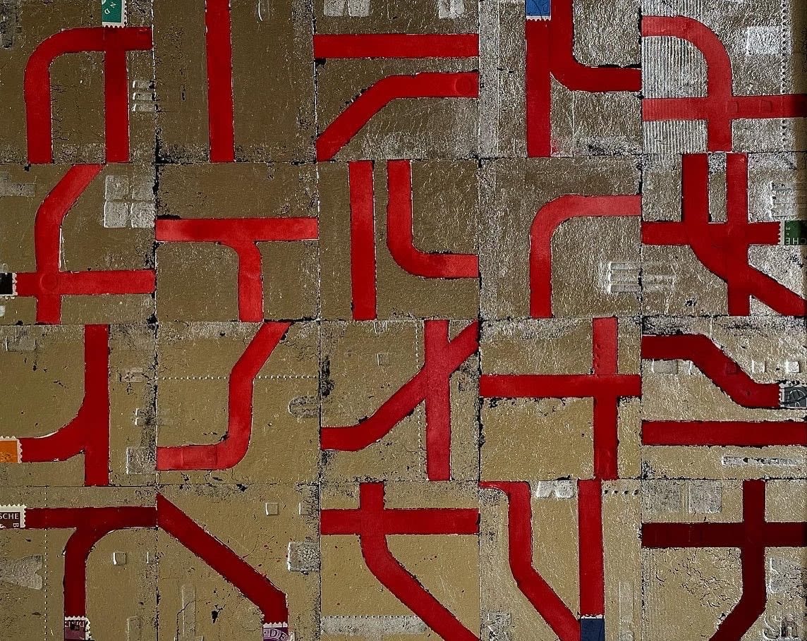 Stuart Robertson RWS, Life Lines 3