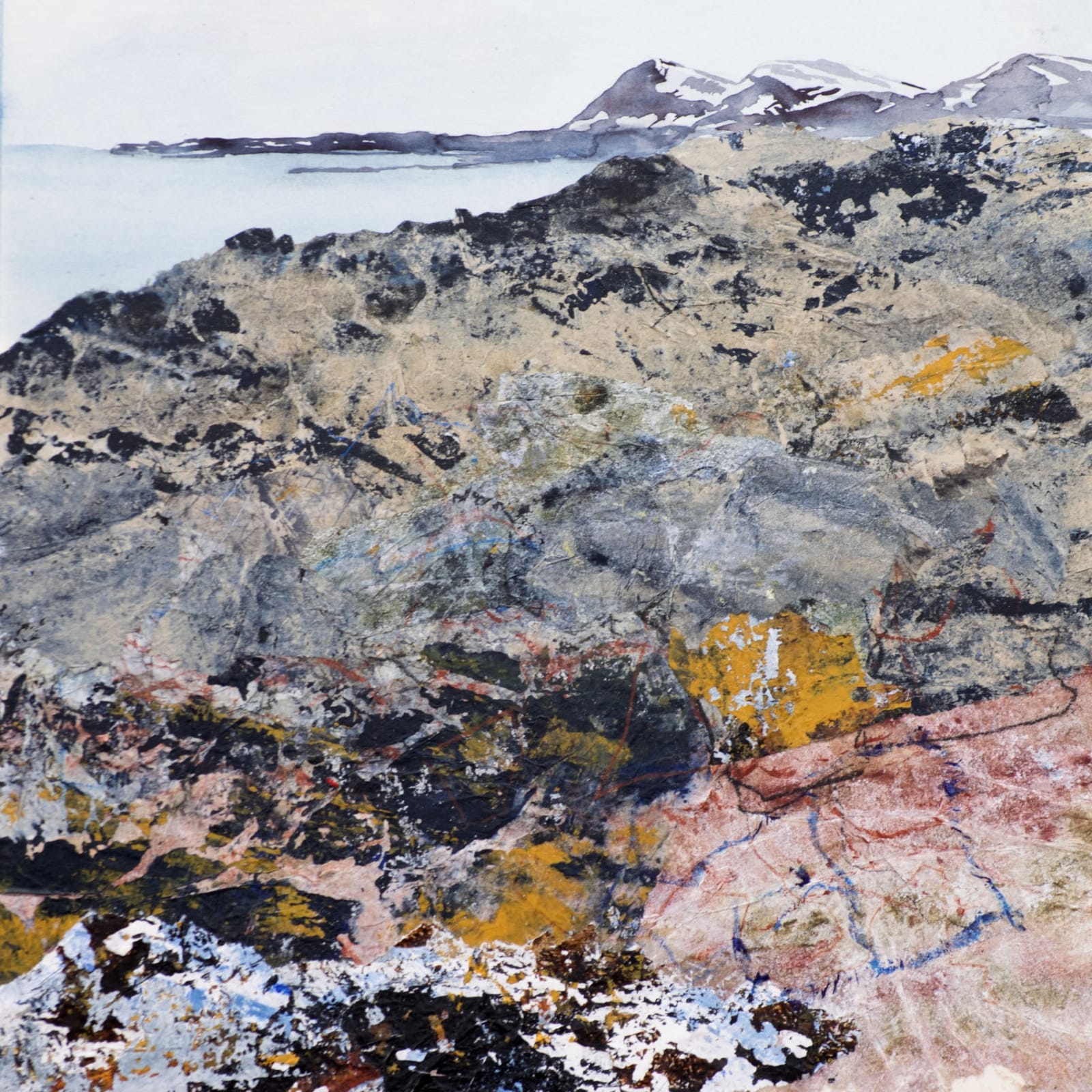 Linda Saul RWS, The View to the North