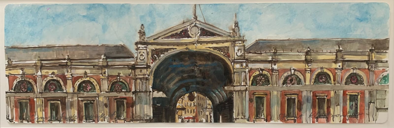 Stuart Robertson RWS, Smithfield Market