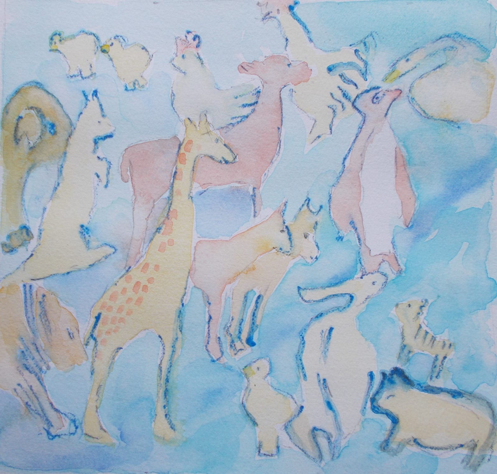 Anne Marlow RWS, Waiting for Noah