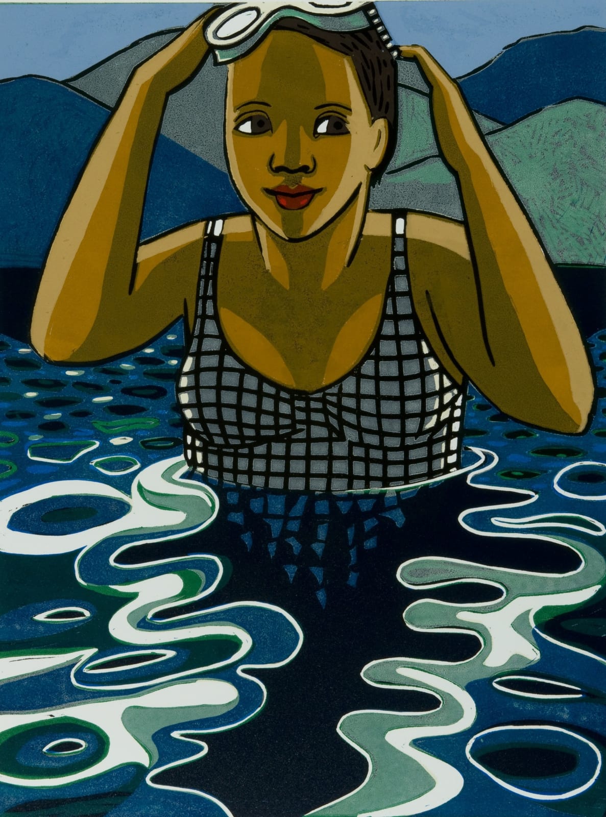 Anita Klein PPRE Hon. RWS, Into Lake Windermere