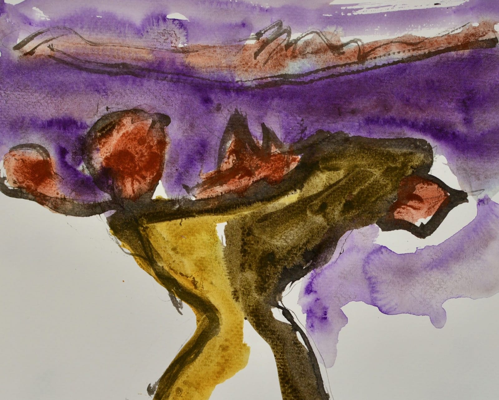 Jim Hunter RWS, Jurassic Landscape 2