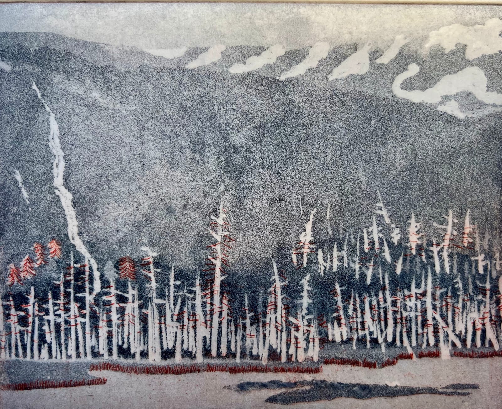 Karen Keogh RE, Misty River