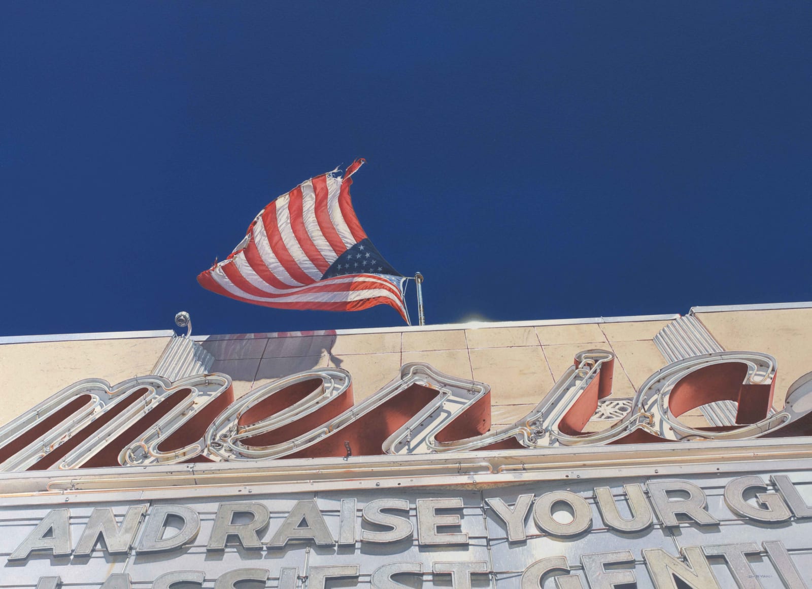 Denis Ryan RWS, The American Cinema, Charleston