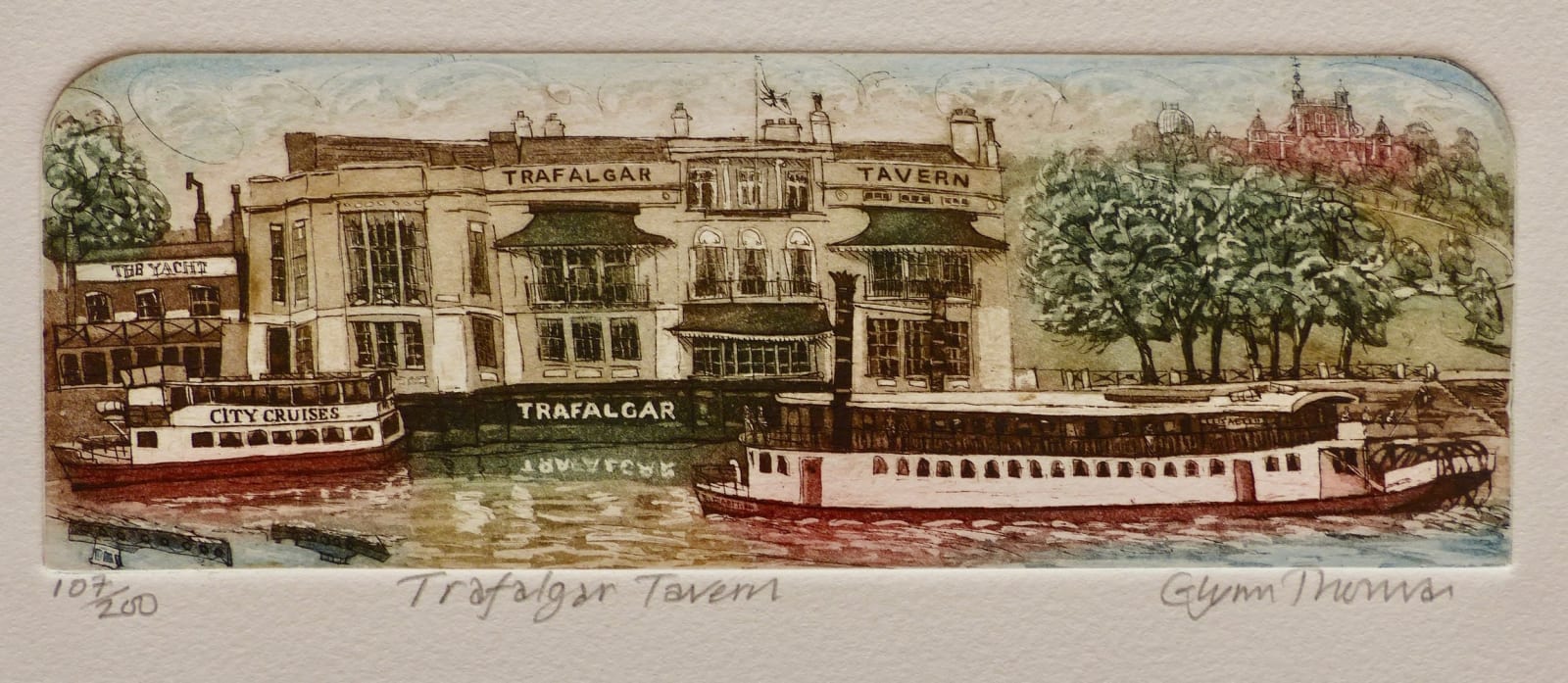 Glynn Thomas RE, Trafalgar Tavern