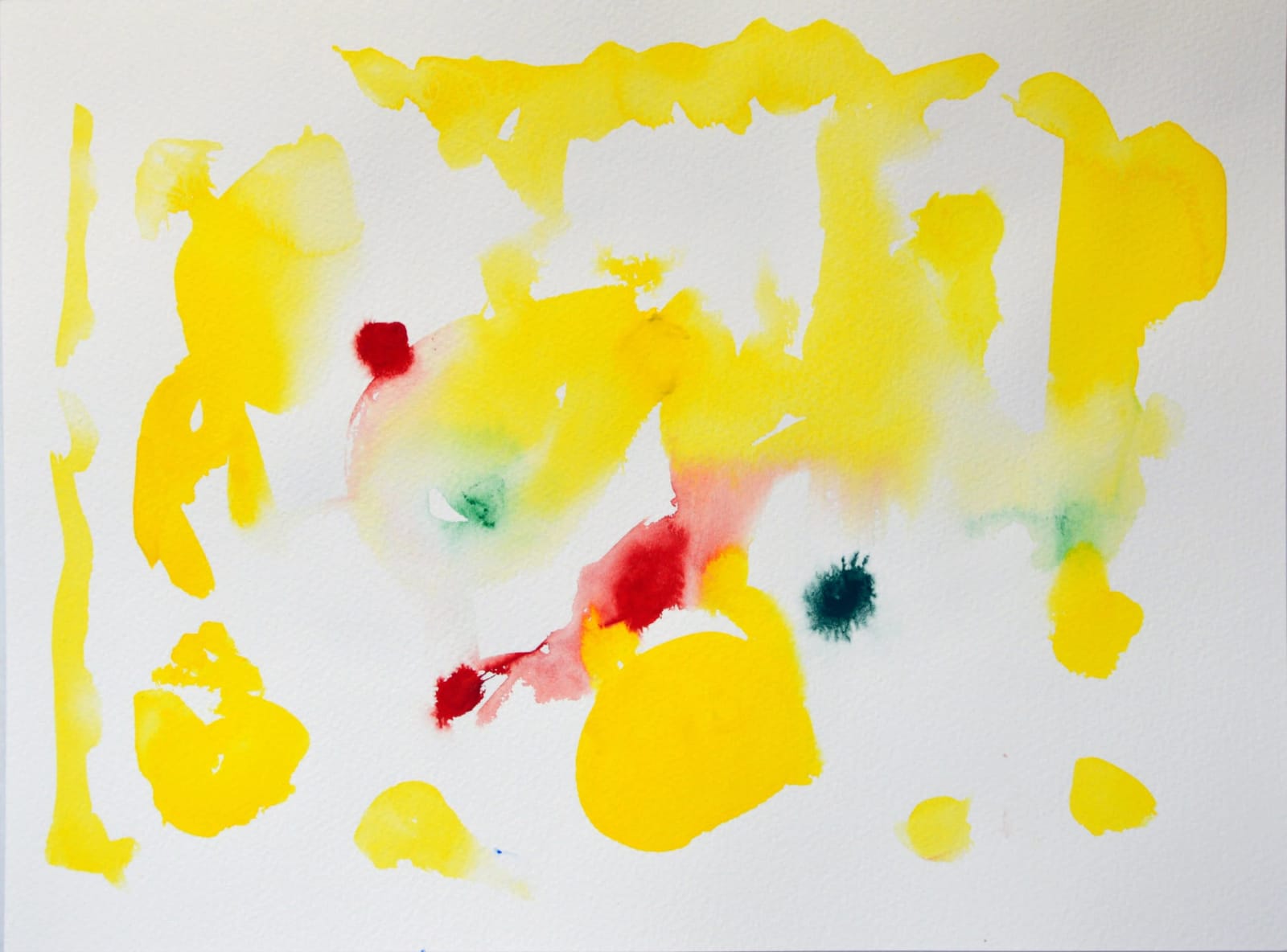 James Faure Walker RWS, Yellow, February 16, 2021, No.3